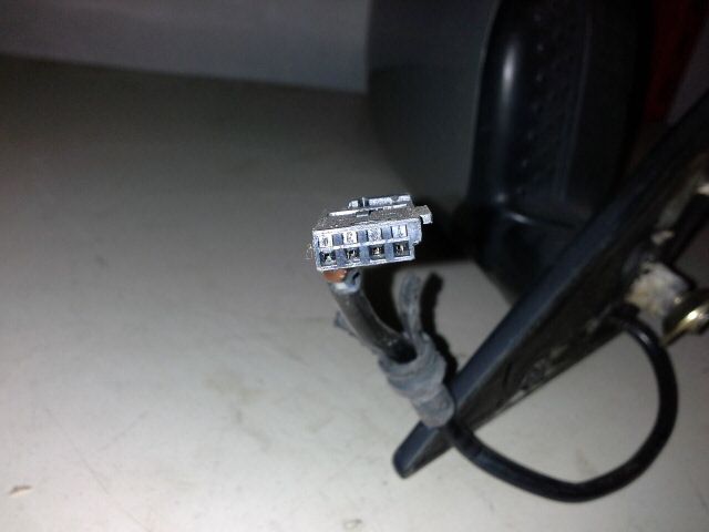 bontott BMW 5 E34 Jobb Visszapillantó Tükör (Elektromos)