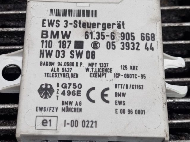bontott BMW 5 E39 Immobilizer Elektronika