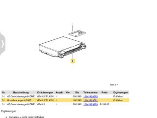 bontott BMW 5 E39 Motorvezérlő