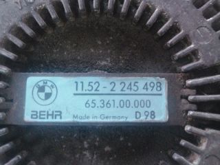 bontott BMW 5 E39 Viszkókuplung