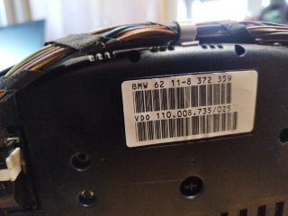 bontott BMW 5 E39 Kilométeróra