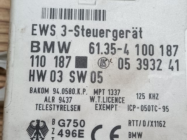 bontott BMW 5 E39 Immobilizer Elektronika