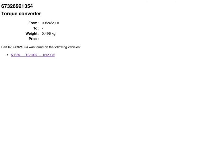 bontott BMW 5 E39 Klíma Relé