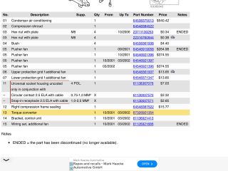bontott BMW 5 E39 Klíma Relé