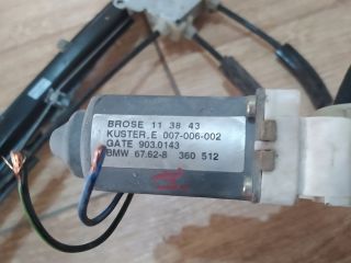 bontott BMW 5 E39 Bal hátsó Ablakemelő Szerkezet (Elektromos)