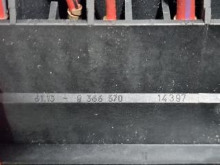 bontott BMW 5 E39 Biztosítéktábla Utastér