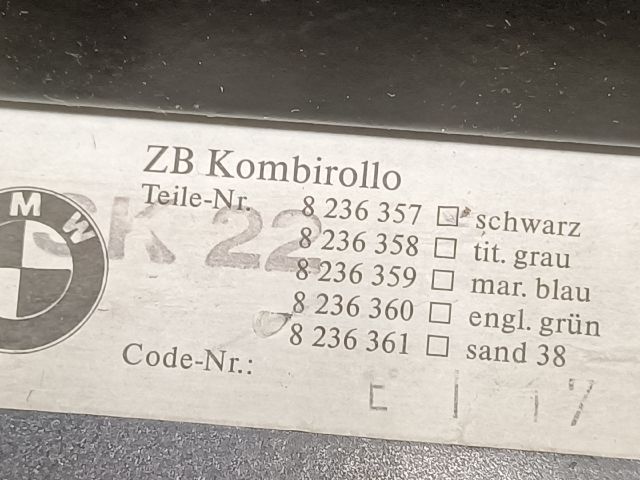 bontott BMW 5 E39 Csomagtér Roló