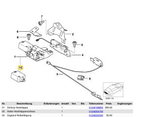 bontott BMW 5 E39 Csomagtérajtó Motor Elektronika