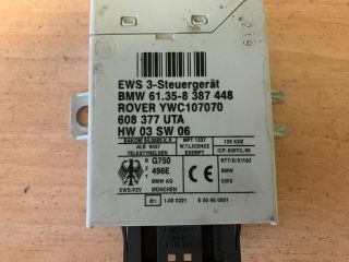 bontott BMW 5 E39 EWS Elektronika