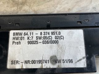 bontott BMW 5 E39 Fűtéskapcsoló (digit klímás)