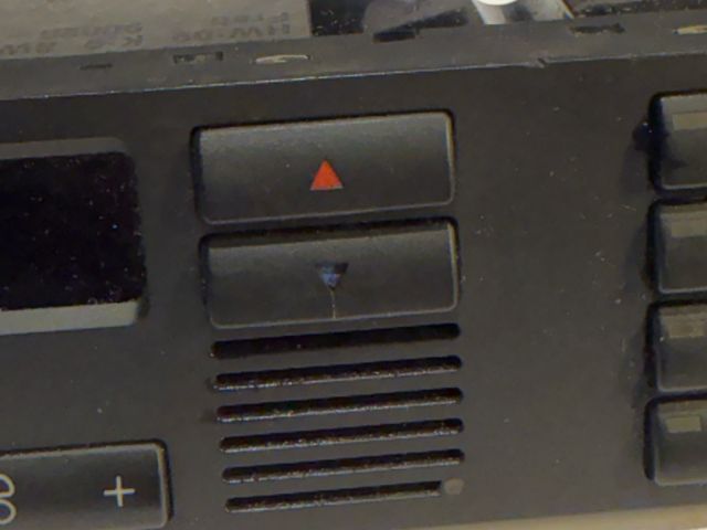 bontott BMW 5 E39 Fűtéskapcsoló (digit klímás)