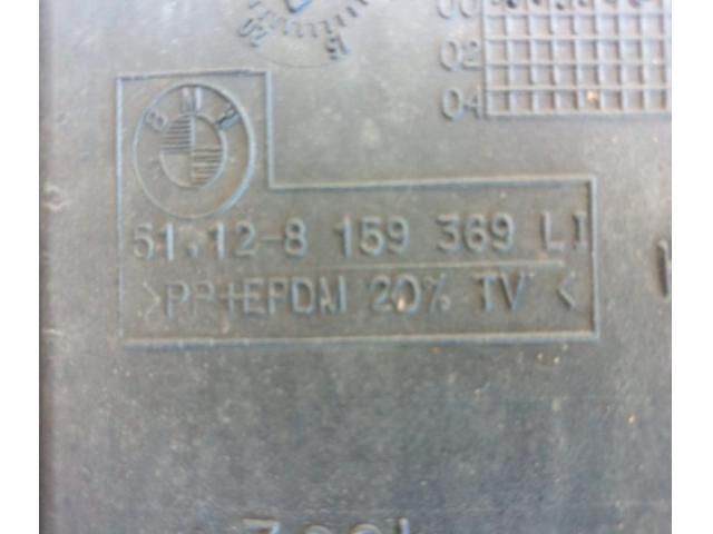 bontott BMW 5 E39 Hátsó Lökhárító (Üresen)