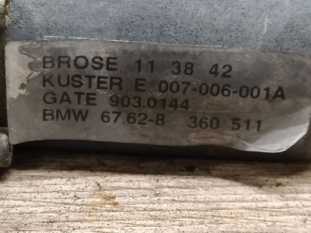 bontott BMW 5 E39 Jobb hátsó Ablakemelő Motor