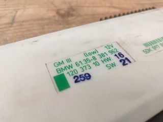 bontott BMW 5 E39 Komfort Elektronika