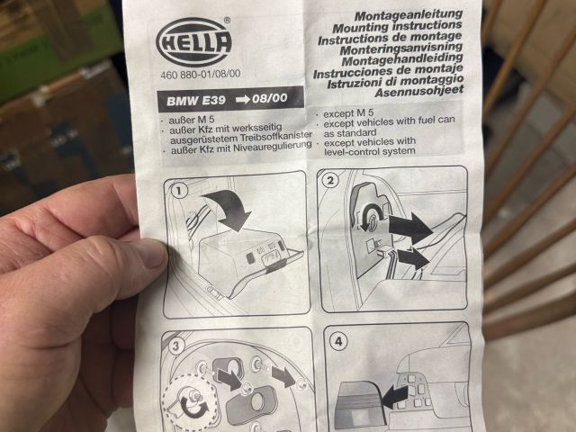 bontott BMW 5 E39 Lámpa Vezérlő