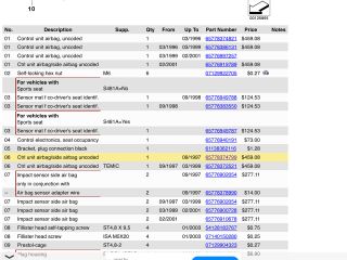 bontott BMW 5 E39 Légzsák Elektronika