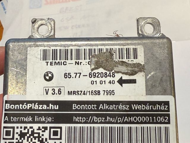bontott BMW 5 E39 Légzsák Elektronika