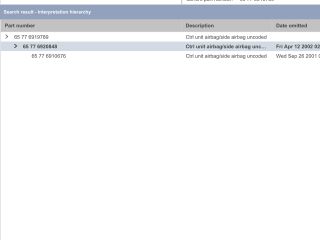 bontott BMW 5 E39 Légzsák Elektronika