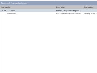 bontott BMW 5 E39 Légzsák Elektronika