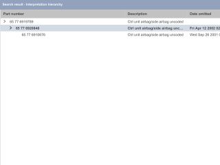 bontott BMW 5 E39 Légzsák Elektronika