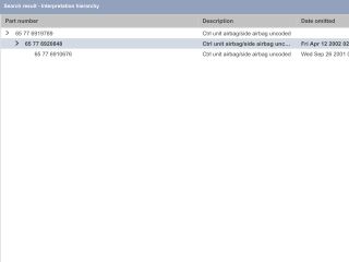 bontott BMW 5 E39 Légzsák Elektronika