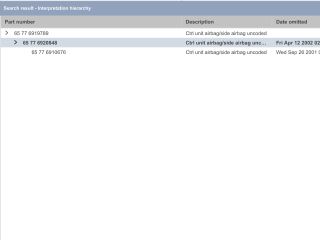 bontott BMW 5 E39 Légzsák Elektronika