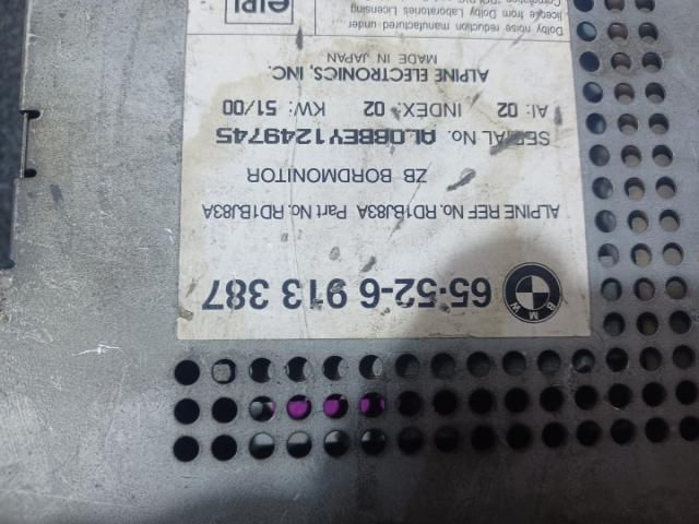 bontott BMW 5 E39 Navigációs Fejegység