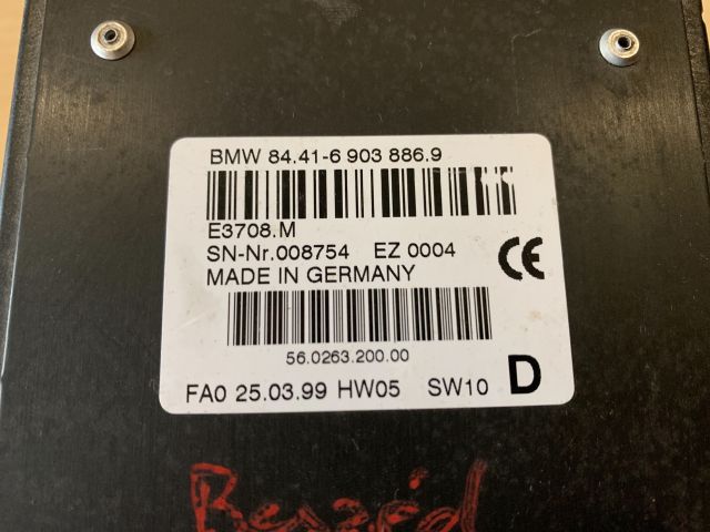 bontott BMW 5 E39 Telefon Elektronika