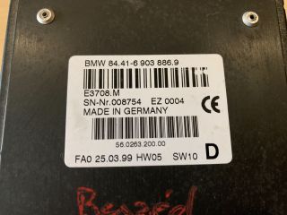 bontott BMW 5 E39 Telefon Elektronika