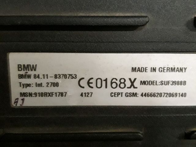 bontott BMW 5 E39 Telefon Elektronika