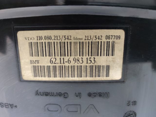 bontott BMW 5 E60 Kilométeróra