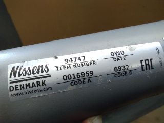 bontott BMW 5 E60 Klímahűtő Radiátor