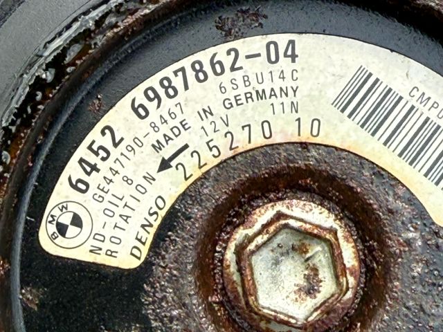 bontott BMW 5 E60 Klímakompresszor