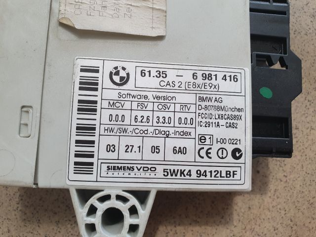 bontott BMW 5 E60 Komfort Elektronika