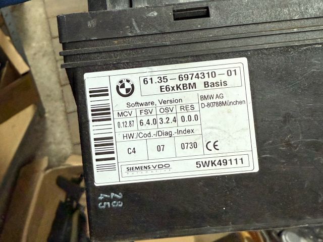 bontott BMW 5 E60 Komfort Elektronika