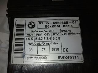 bontott BMW 5 E60 Komfort Elektronika