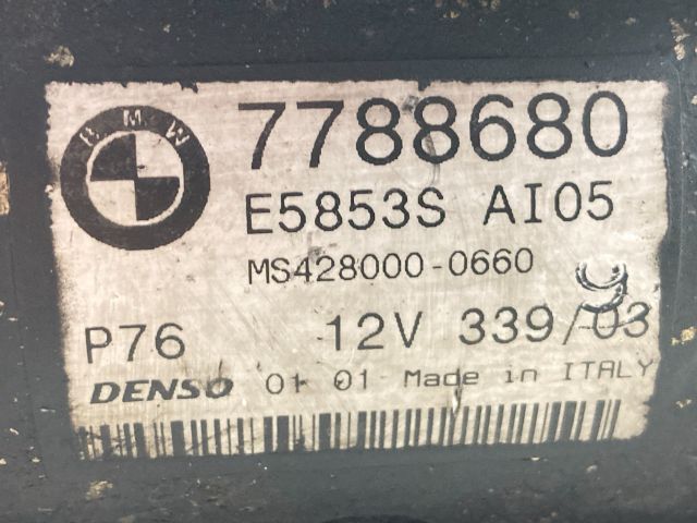 bontott BMW 5 E60 Önindító