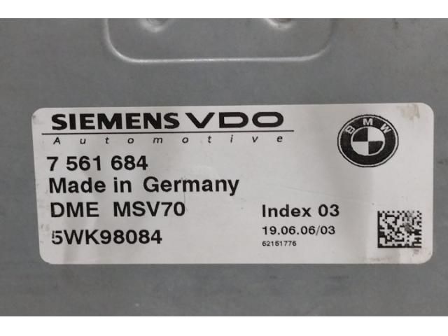 bontott BMW 5 E60 Motorvezérlő