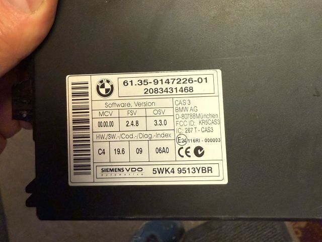 bontott BMW 5 E60 Immobilizer Elektronika