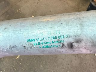 bontott BMW 5 E60 Turbócső