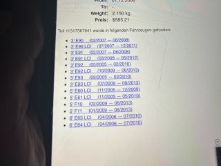 bontott BMW 5 E60 Szívó Vezérműtengely