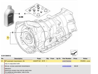 bontott BMW 5 E60 Automata Váltó