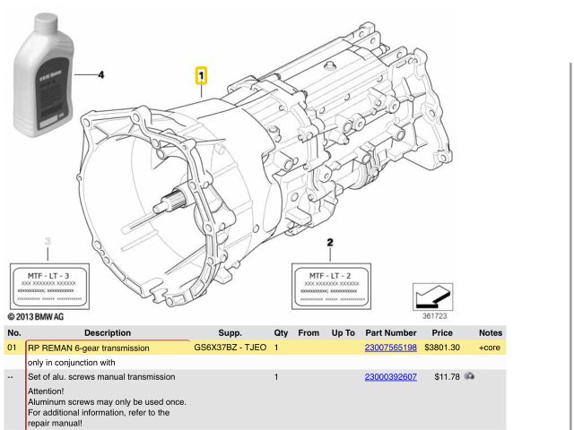bontott BMW 5 E60 Váltó (Mechanikus)