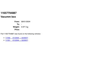 bontott BMW 5 E60 Turbó Vákum Szelep