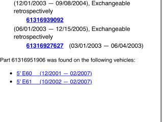 bontott BMW 5 E60 Ablakemelő Kapcsoló Négyes / Kettes