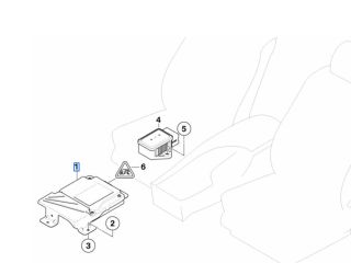 bontott BMW 5 E60 Aktív Kormány Elektronika