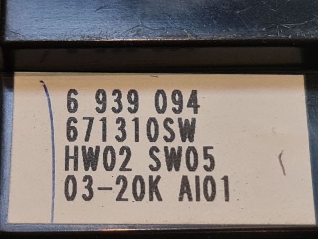 bontott BMW 5 E60 Bal első Ablakemelő Kapcsoló