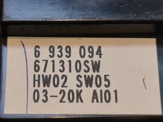 bontott BMW 5 E60 Bal első Ablakemelő Kapcsoló