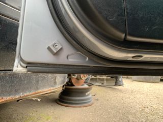 bontott BMW 5 E60 Bal első Ajtó (Üres lemez)