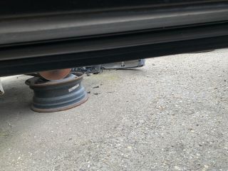 bontott BMW 5 E60 Bal első Ajtó (Üres lemez)